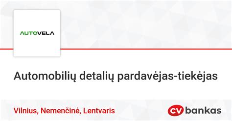 Automobilių detalių paieška internete
