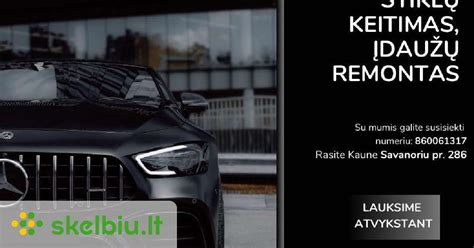 automobiliu stiklu remonto paslaugos
