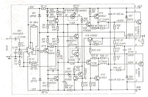 DSP stiprintuvo schema
