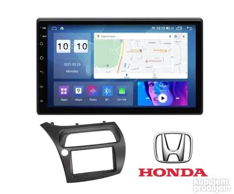 Honda Civic interjeras su multimedija