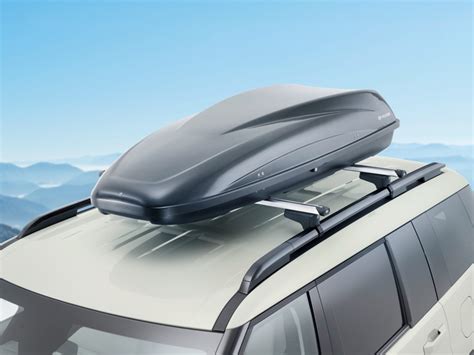 Hyundai Santa Fe stogo bagažinė su slidėmis