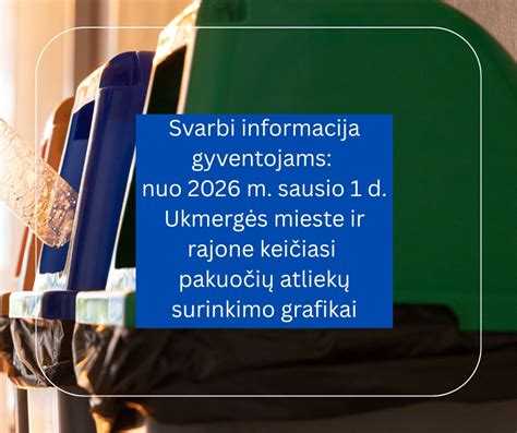 Schema atliekų surinkimo ir tvarkymo