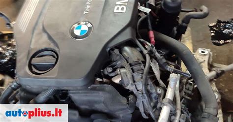 BMW F30 variklis ir pavarų dėžė