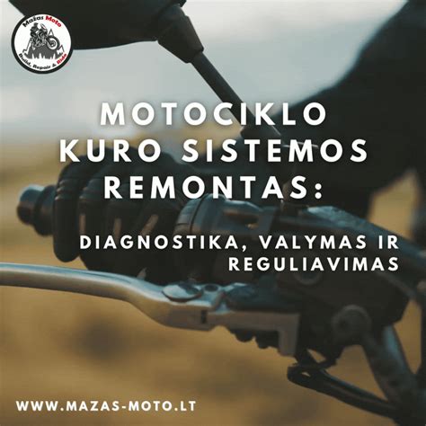 Scheminė motociklo stabdžių sistemos iliustracija