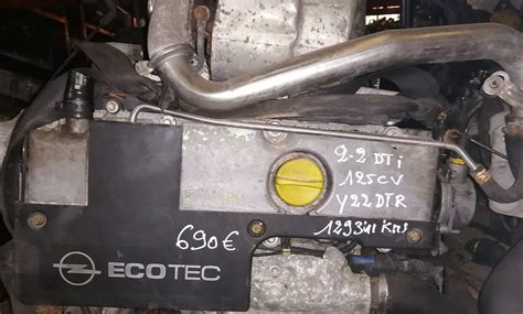 Opel Vectra 2.2 DTI variklio schema