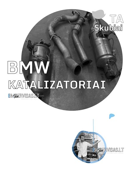 BMW automobilio filtrai