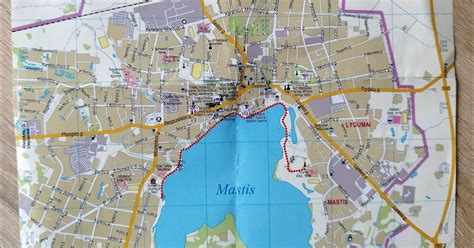 Žemėlapis su pažymėtais autoservisais Telšių mieste