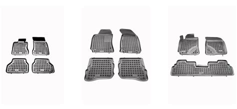 Įvairūs automobiliniai kilimėliai