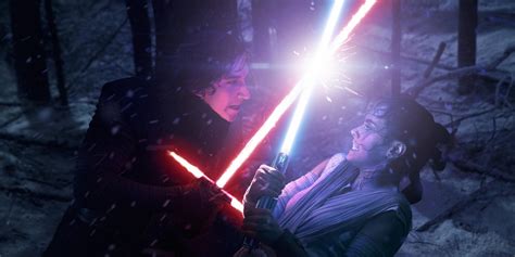 Kylo Renas ir Rey susitinka