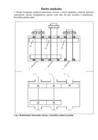 Vienpakopės ir dvipakopės pavaros schemos