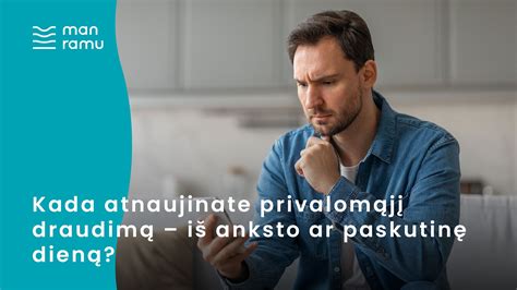 Informacinė schema apie privalomąjį automobilio draudimą