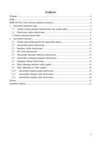 Techniniai duomenys ir galimybės policijos automobilių