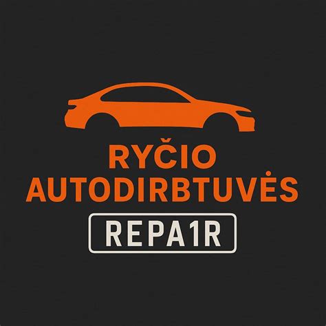 Automobilis autoservise, atliekami remonto darbai