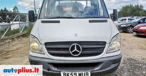 Mercedes Sprinter priekinio žibinto išėmimas