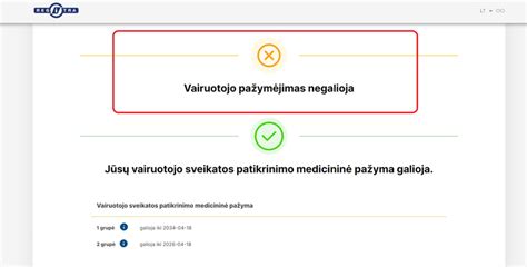 Schema kaip patikrinti vairuotojo pažymėjimo galiojimą