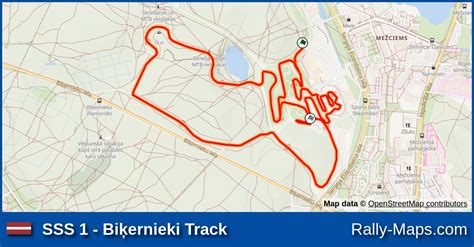 Biķernieki trasos schema