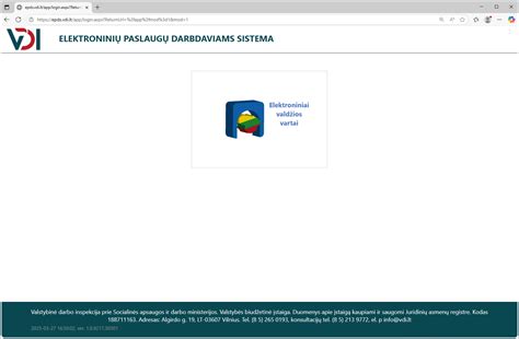 Sąsaja prisijungimui prie Regitros elektroninių paslaugų