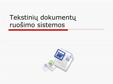 Dokumentų ruošimo procesas automobiliui
