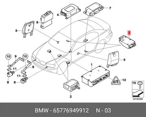 BMW 730 E65 veidrodėlio korpuso nuėmimas