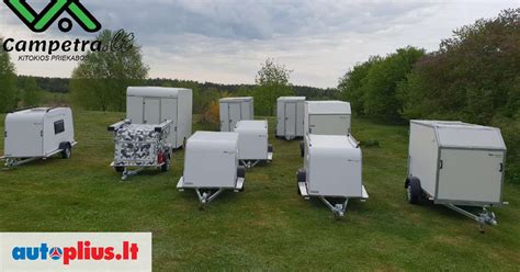 Įvairių markių automobilių priekabos