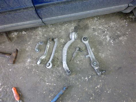 Schematinis Citroën Xantia priekinės pakabos vaizdas