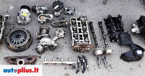 Ford Fusion variklio komponentai