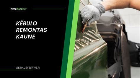 Automobilio kėbulo pažeidimai