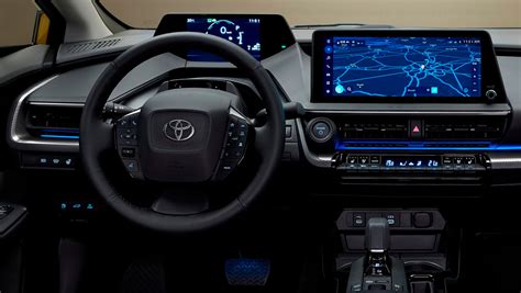 Toyota Prius interjeras su sėdynėmis