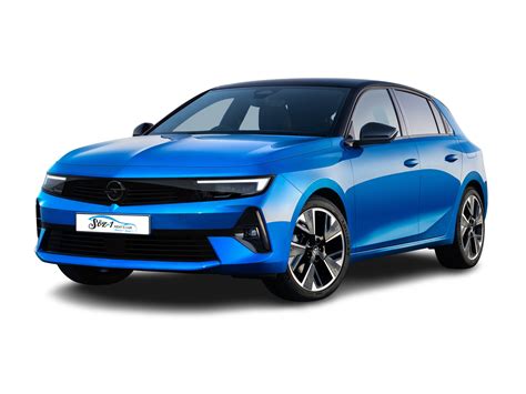 Schematinis Opel Astra žibinto vaizdas