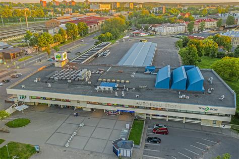 Vilniaus autobusų stotis iš išorės