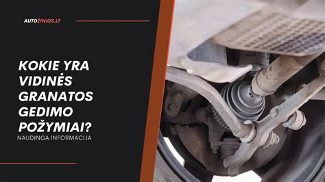 VW Golf 4 vidinės ir išorinės granatos schema