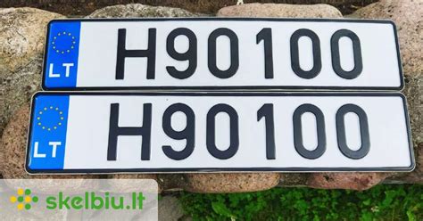 Istoriniai automobilio numeriai Lietuvoje