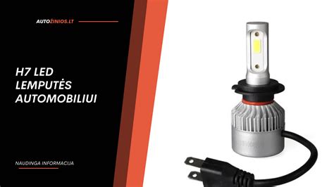 LED lemputės montavimas automobilyje