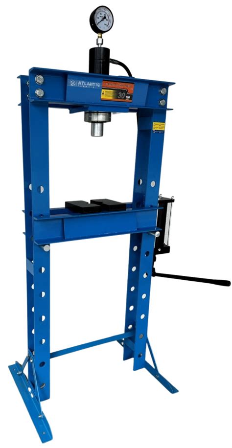 Hidraulinis presas, naudojamas sailenblokams įpresuoti