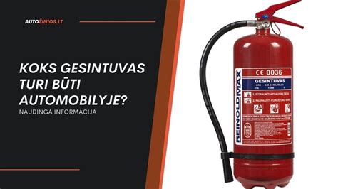 Instrukcija, kaip naudoti gesintuvą