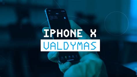 Valdymas gestais iPhone