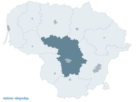 Žemėlapis su Kauno autoservisų lokacijomis