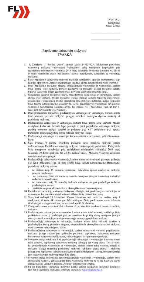 Papildomo vairuotojų mokymo svarba