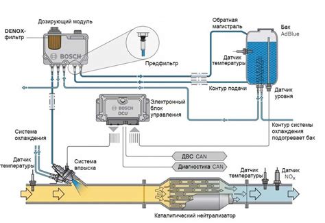 AdBlue sistemos schema