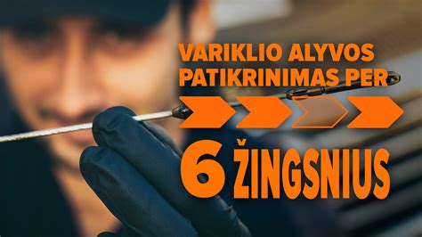 Diagrama, vaizduojanti alyvos lygio tikrinimą per matuoklį