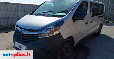 Opel Vivaro interjero ir eksterjero detalės