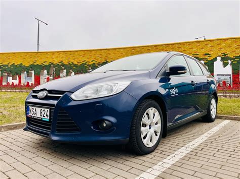 Ford Focus automobilio salono vaizdas