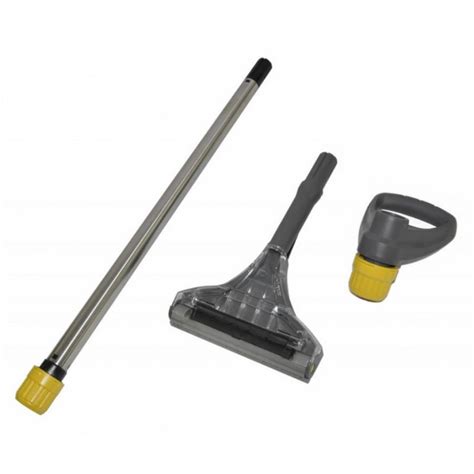 Karcher valymo priemonės naudojimas su plokščiu antgaliu