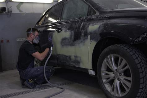 automobilio paruošimas dažymui