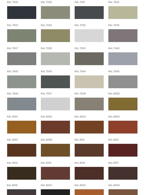 automobilio spalvų paletė