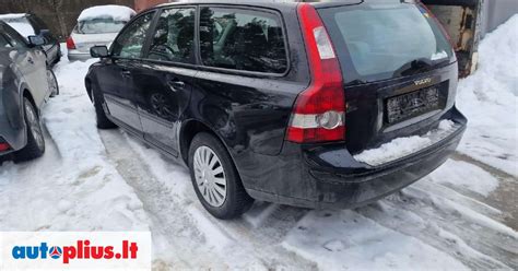 Schematinis Volvo V50 galinių durų dalių išdėstymas