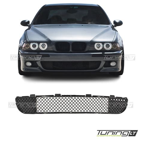 BMW E39 priekinio buferio išdėstymas su daviklio vieta