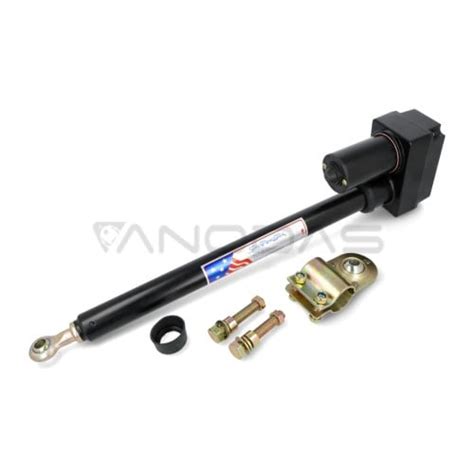 Elektrinis cilindras su nerūdijančio metalo konstrukcija