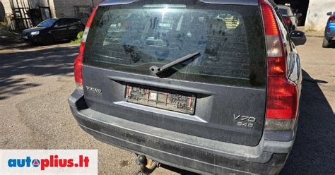 Volvo V70 variklio dalys