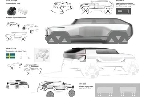 Skandinaviškas Volvo automobilio dizainas